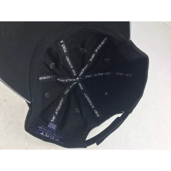 Port Authority Corbis Unisex Adults Black White Adjustable Snapback Cap Lot Of 9 - Picture 10 of 10
